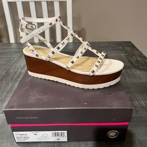 Vince Camuto Gladiator Wedge Sandals